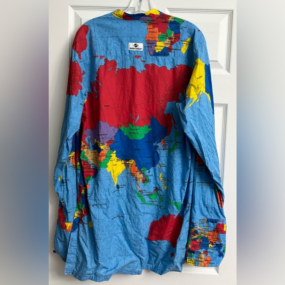 Vintage Gypsy Sport The World Full Zip Shirt Made in USA Size XL.View Pics - Picture 9 of 9